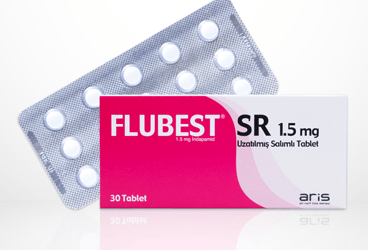 FLUBEST SR 1.5 mg 30 uzatılmış salınımlı tablet kutu görseli