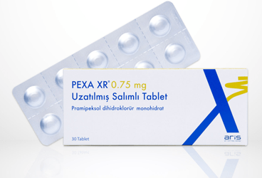 PEXA XR 0.75 mg uzatılmış salınımlı 30 tablet kutu görseli
