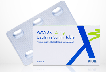 PEXA XR 1.5 mg uzatılmış salınımlı 30 tablet kutu görseli
