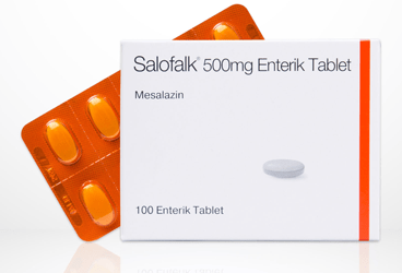 SALOFALK 500 mg 100 ent. tablet kutu görseli