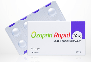 OZAPRIN RAPID 10 mg 28 ağızda çözünebilir tablet kutu görseli