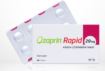 OZAPRIN RAPID 20 mg 28 ağızda çözünebilir tablet kutu görseli