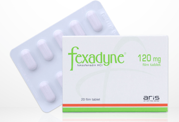 FEXADYNE 120 mg 20 tablet kutu görseli