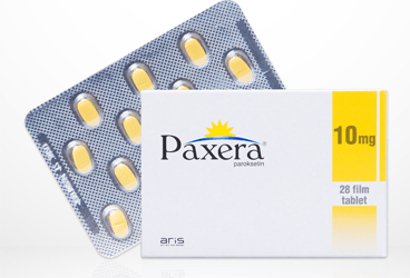PAXERA 10 mg 28 tablet kutu görseli