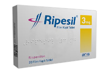 RIPESIL 3 mg film kaplı tablet kutu görseli