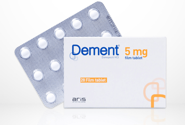 DEMENT 5 mg 28 film tablet kutu görseli