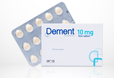 DEMENT 10 mg 84 film tablet kutu görseli