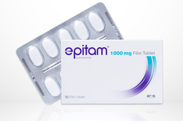 EPITAM 1000 mg 100 film tablet kutu görseli