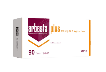 ARBESTA PLUS 150 mg/12.5 mg 90 film tablet kutu görseli