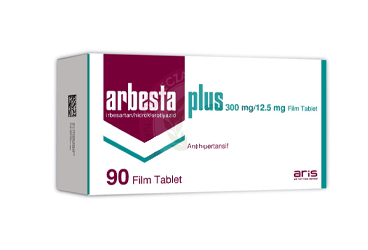 ARBESTA PLUS 300 mg/12.5 mg 90 film tablet kutu görseli