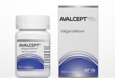 AVALCEPT 450 mg film tablet kutu görseli
