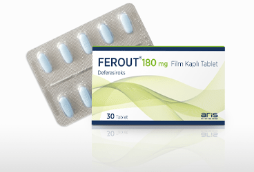FEROUT 180 mg 30 film kaplı tablet kutu görseli