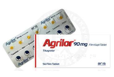 AGRILOR 90 mg film kaplı tablet (56 tablet) kutu görseli