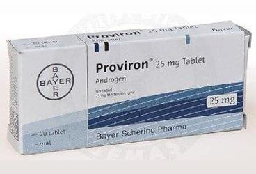 PROVIRON 25 mg 20 tablet {Schering} kutu görseli