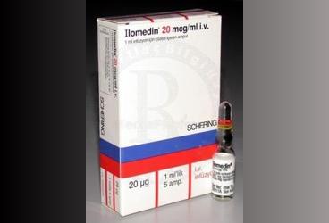 ILOMEDIN 20 mcg/ml 5 ampül {Schering} kutu görseli