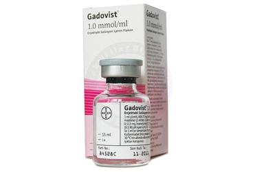 GADOVIST 1 mmol/ml enj.sol. içeren 15 ml 1 flakon {Schering} kutu görseli