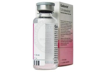GADOVIST 1 mmol/ml enj.sol. içeren 30 ml 1 şişe {Schering} kutu görseli