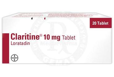 CLARITINE 10 mg 20 tablet { Bayer } kutu görseli