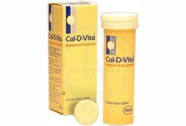 CAL-D-VITA 10 efervesan tablet kutu görseli