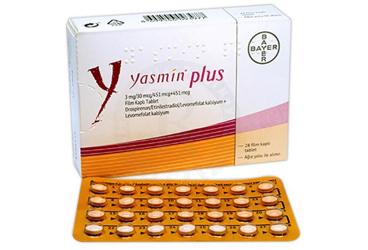 YASMIN PLUS 3 mg/30 mcg/451 MCG+451 mcg film kaplı tablet (28 tablet) kutu görseli