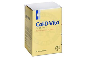 CAL-D-VITA 60 film kaplı tablet kutu görseli