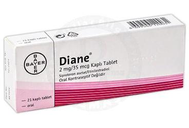 DIANE-35 21 draje {Bayer} kutu görseli