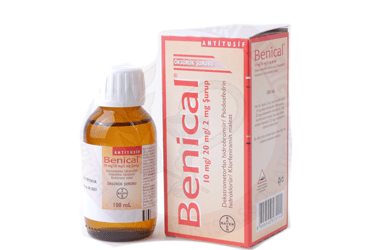 BENICAL 100 ml şurup kutu görseli