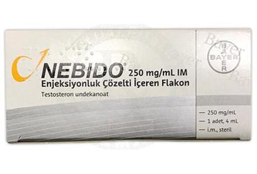 NEBIDO 250 mg/ml 4 ml 1 ampül kutu görseli
