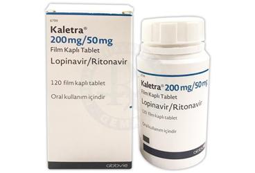 KALETRA 200 mg/50 mg 120 film tablet {Abbott} kutu görseli