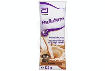 PEDIASURE KAKAOLU 220 ml şişe kutu görseli