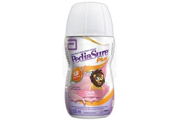 PEDIASURE PLUS çilek aromalı 220 ml şişe kutu görseli