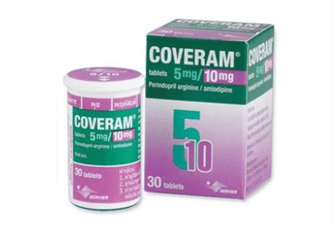 COVERAM 5 mg + 10 mg 30 film tablet kutu görseli