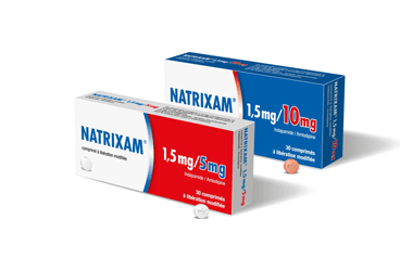 NATRIXAM 1.5 mg/5 mg değiştirilmiş salımlı 30 tablet kutu görseli