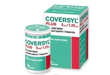 COVERSYL PLUS 5 mg/1.25 mg 30 film kaplı tablet kutu görseli