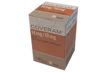 COVERAM 14 mg/10 mg tablet (30 tablet) kutu görseli