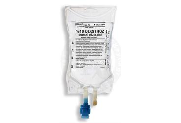 %10 DEKSTROZ PVC 150 ml (setsiz) kutu görseli