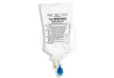 %5 DEKSTROZ PVC 500 ml (setsiz) kutu görseli
