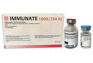 IMMUNATE 1000 IU 1 flakon kutu görseli