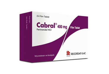 CABRAL 400 mg 24 film tablet kutu görseli