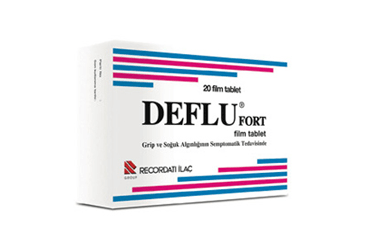 DEFLU FORT 20 tablet {8699559090390} kutu görseli