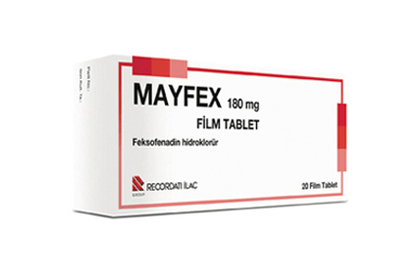 MAYFEX 180 mg 10 film tablet {8699559090451} kutu görseli