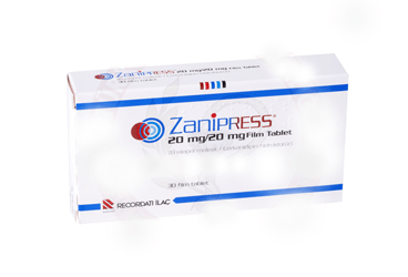 ZANIPRESS 20 mg/20 mg 30 film tablet kutu görseli