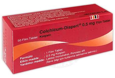 COLCHICUM DISPERT 0.5 mg 50 draje kutu görseli