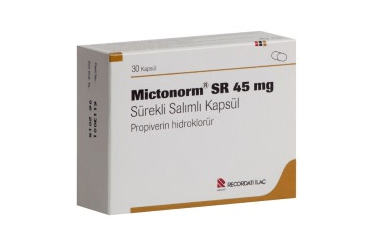 MICTONORM 45 mg SR SUREKLI SALIMLI kapsül (30 kapsül) kutu görseli
