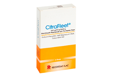 CITRAFLEET 0.01 G/ 3.5 G / 10.97 G oral çöz. hazırlamak için toz içeren 2 SAŞE kutu görseli