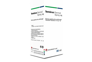 TERMINUS %1 30 ml dermal sprey {8699559510010} kutu görseli