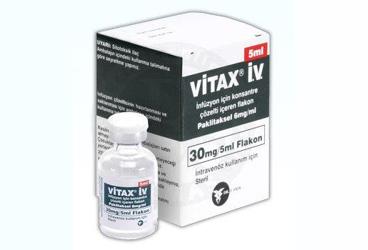 VITAX 30 mg/5 ml inf. için konsantre çöz. içeren 1 flakon kutu görseli