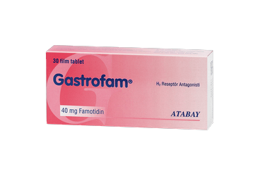 GASTROFAM 40 mg 30 tablet kutu görseli