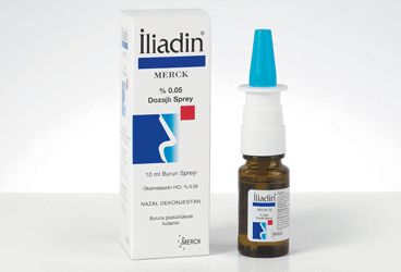 ILIADIN %0.05 10 ml sprey kutu görseli