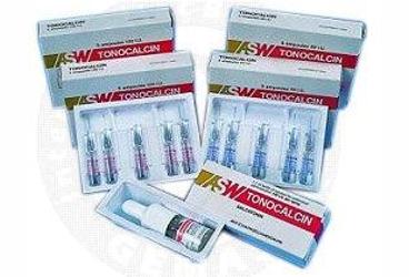 TONOCALCIN 50 IU 5 ampül kutu görseli